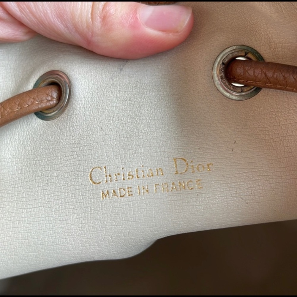 Vintage Christian Dior brown bucket bag - Picture 6 of 12